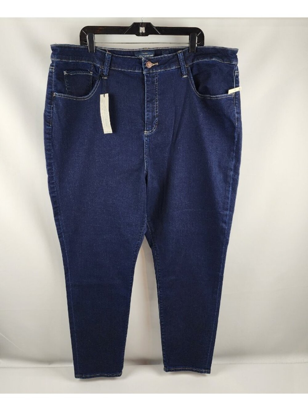 Lucky Brand Jeans Dark Emma Stretch Legging High Rise Curvy Plus Size 24W NWT